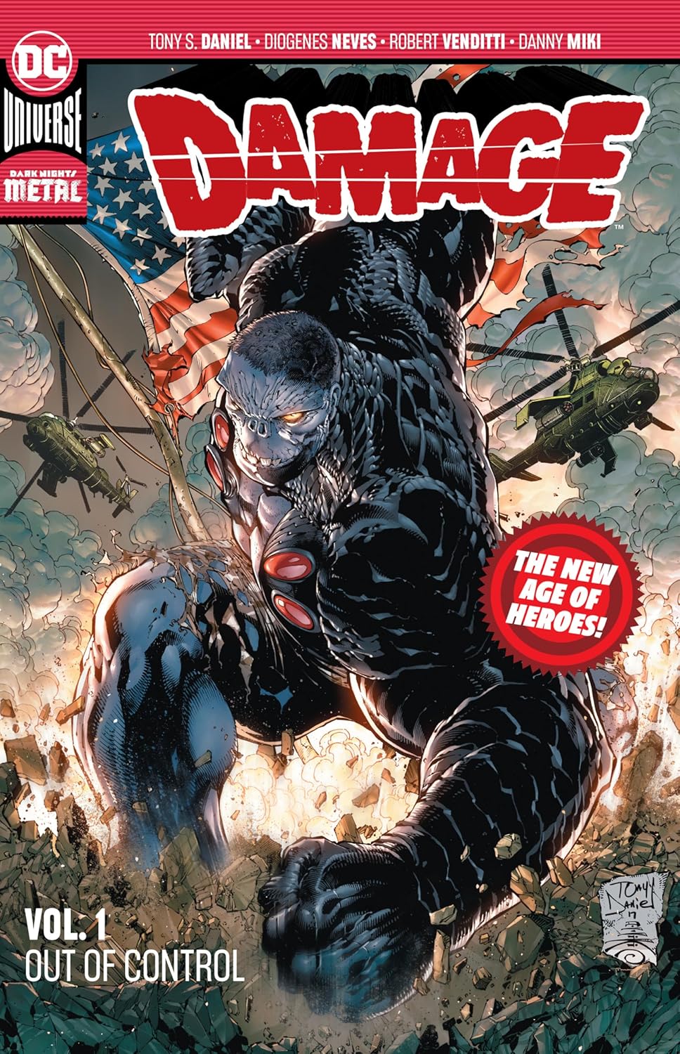 Damage Vol. 1: Out of Control (New Age of Heroes) (DC Comics)
Damage Vol. 1: Out of Control (New Age of Heroes) (DC Comics)