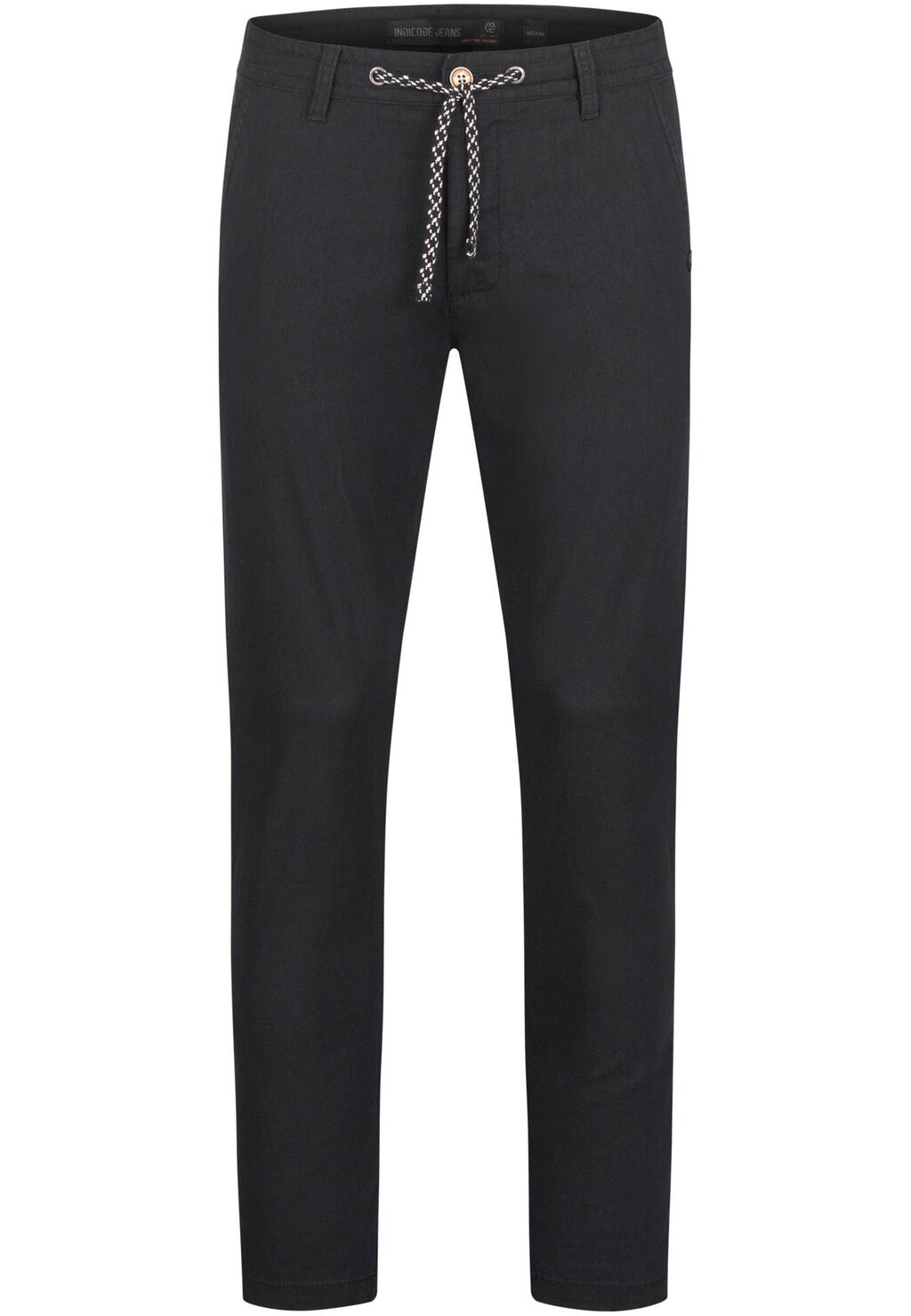 Брюки из ткани INDICODE JEANS, черные
Брюки из ткани INDICODE JEANS, черные