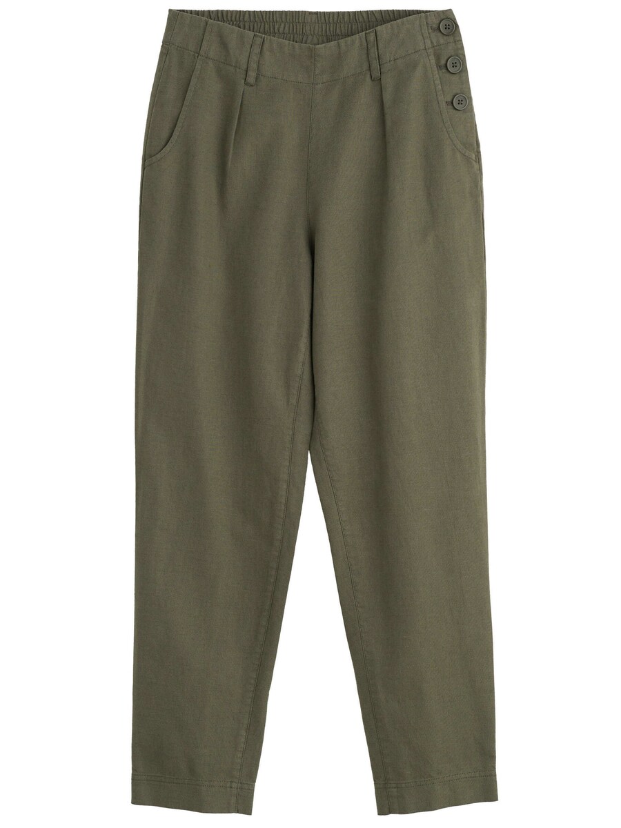 Зауженные брюки со складками спереди Seasalt Cornwall Nanterrow, оливковый
Зауженные брюки со складками спереди Seasalt Cornwall Nanterrow, оливковый