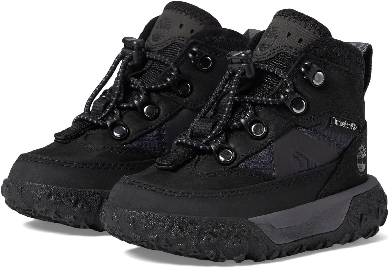 Ботинки Timberland Kids GreenStride Motion 6" Mid Fabric/Leather Waterproof, цвет Black Nubuck
Ботинки Timberland Kids GreenStride Motion 6" Mid Fabric/Leather Waterproof, цвет Black Nubuck