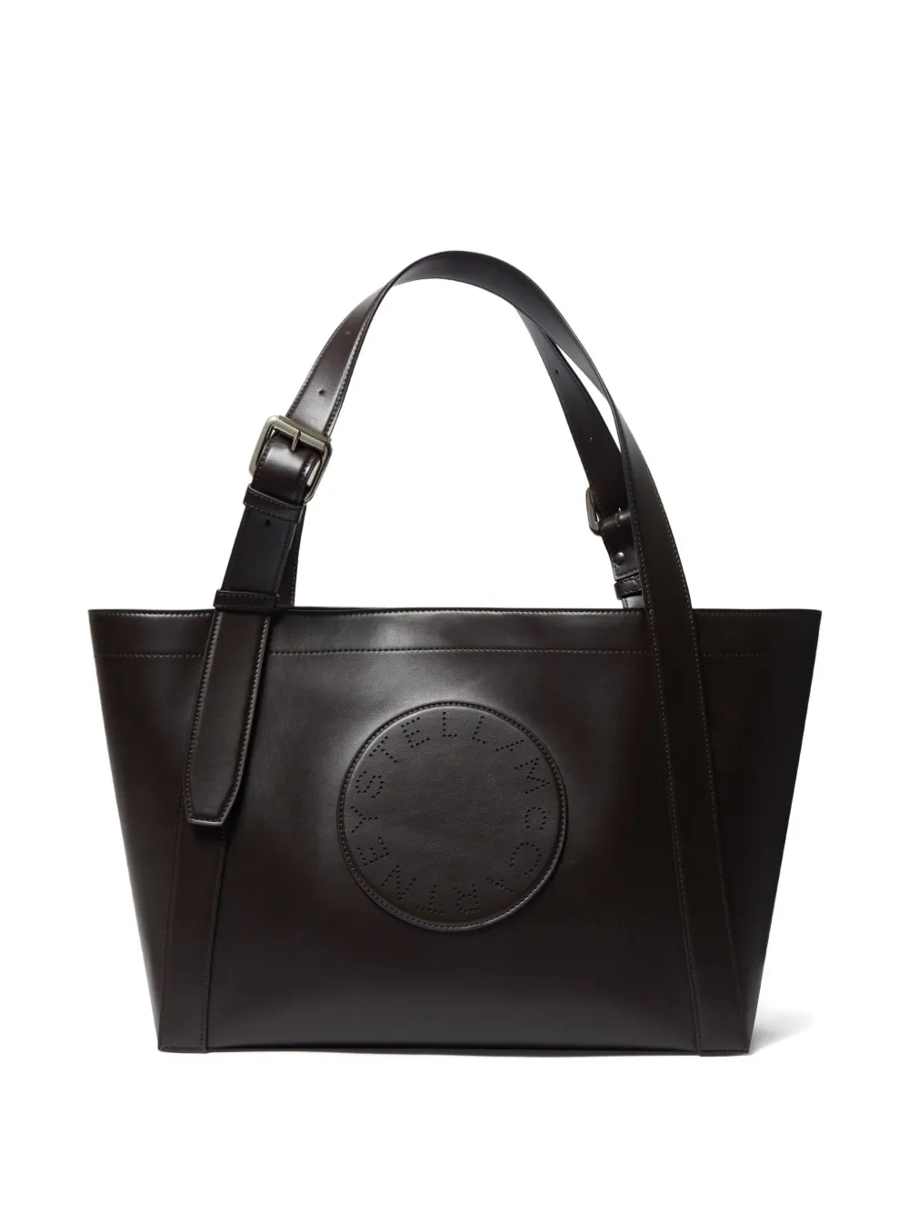Сумка-тоут Stella Logo STELLA MCCARTNEY, коричневый 
Сумка-тоут Stella Logo STELLA MCCARTNEY, коричневый