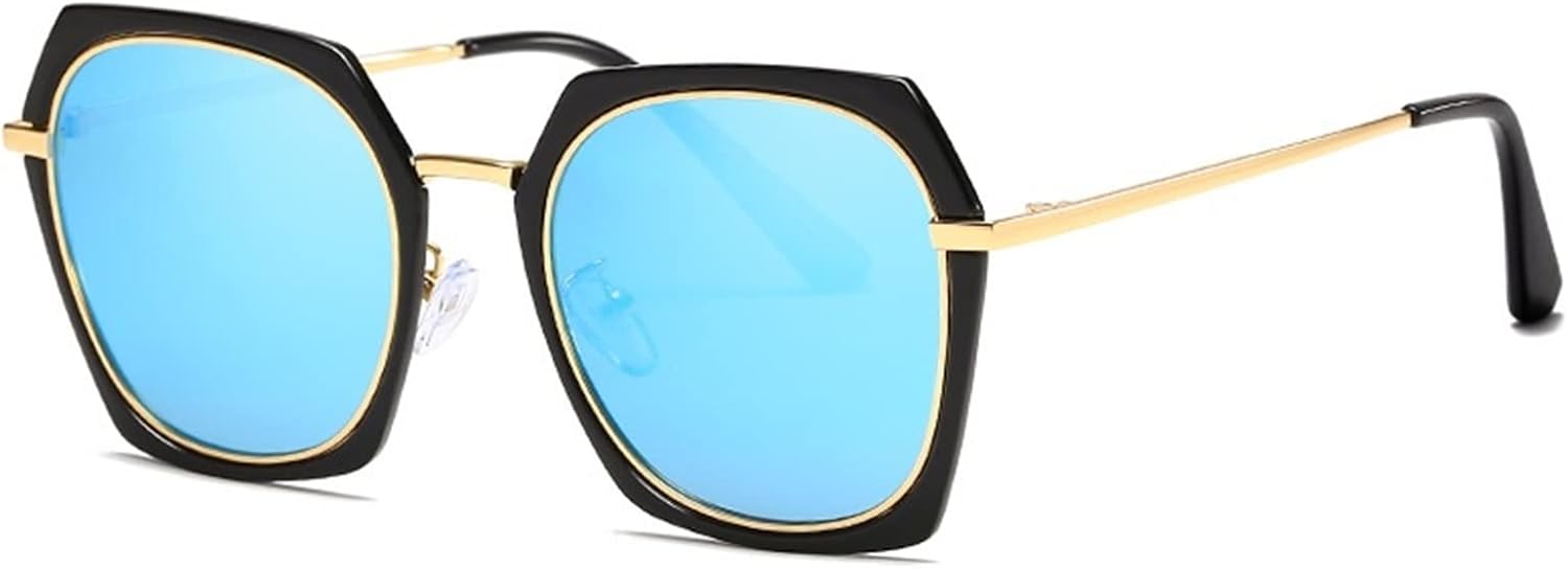 Модные поляризованные солнцезащитные очки с металлическим солнцезащитным козырьком для вождения, женские солнцезащитные очки (Цвет: C, Размер: Средний) MTZJH, One Color
Модные поляризованные солнцезащитные очки с металлическим солнцезащитным козырьком для вождения, женские солнцезащитные очки (Цвет: C, Размер: Средний) MTZJH, One Color