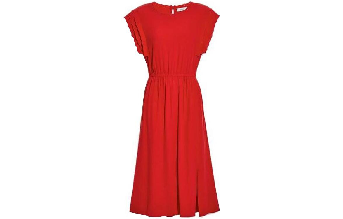 Платье с короткими рукавами женское красное Coach
Платье с короткими рукавами женское красное Coach