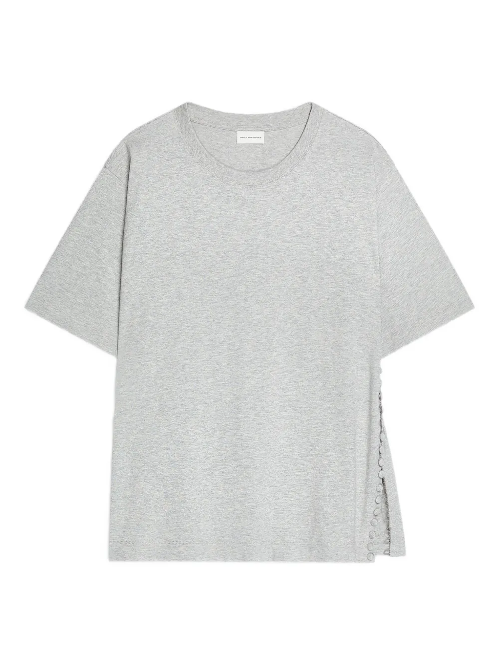 Футболка с декоративными пуговицами DRIES VAN NOTEN, серый
Футболка с декоративными пуговицами DRIES VAN NOTEN, серый