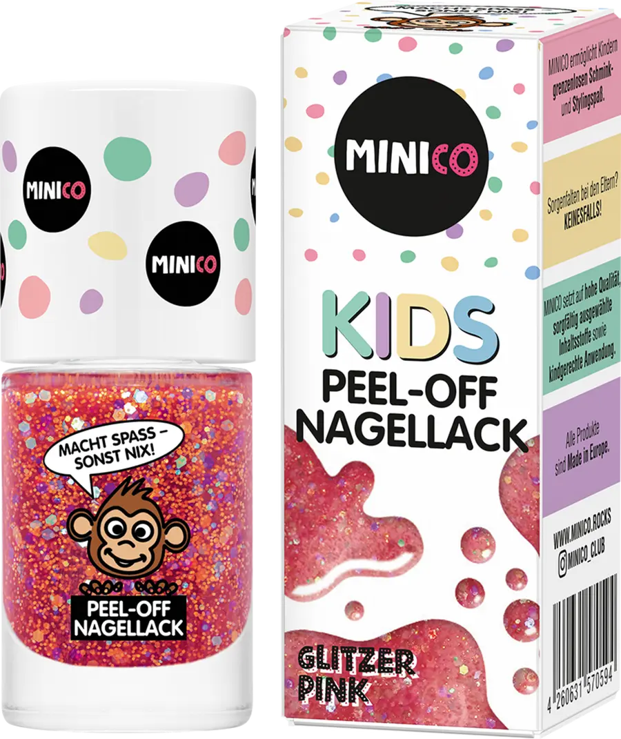 Лак для ногтей MINICO Peel-Off Nagellack 05 Glitzer Pink
Лак для ногтей MINICO Peel-Off Nagellack 05 Glitzer Pink