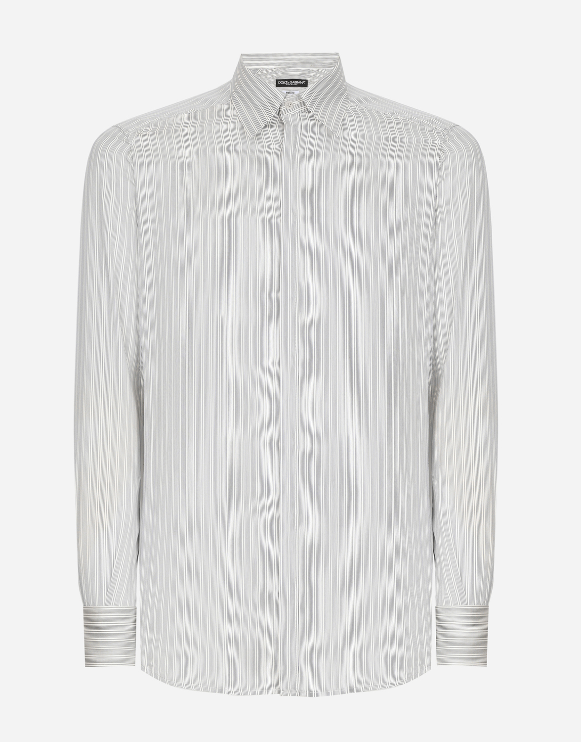 Рубашка из полосатого поплина кроя Martini DOLCE & GABBANA, мультиколор
Рубашка из полосатого поплина кроя Martini DOLCE & GABBANA, мультиколор
