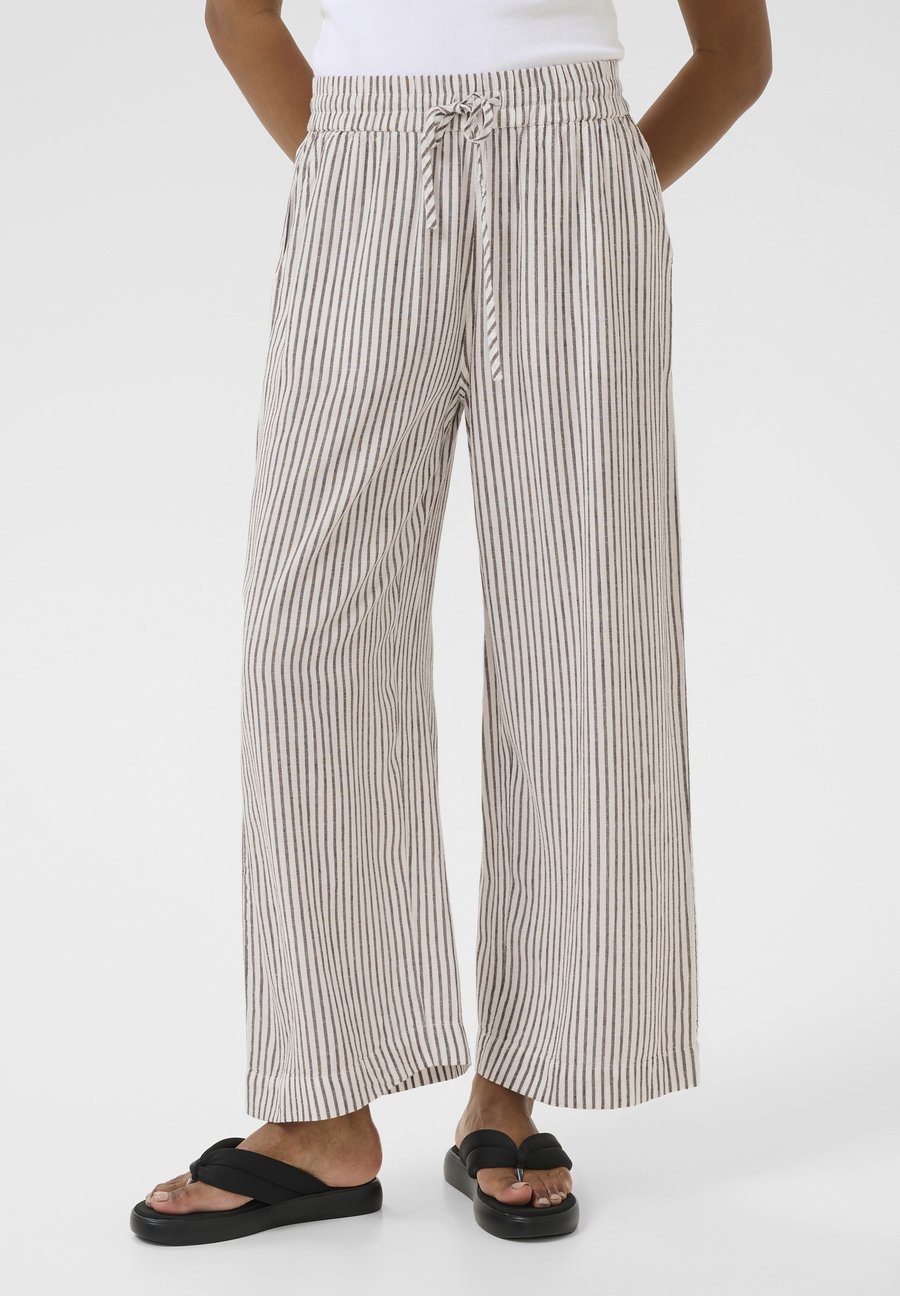Брюки Kaffe KAMILIA CROPPED, Chalk Fudge Stripe/Off-White
Брюки Kaffe KAMILIA CROPPED, Chalk Fudge Stripe/Off-White
