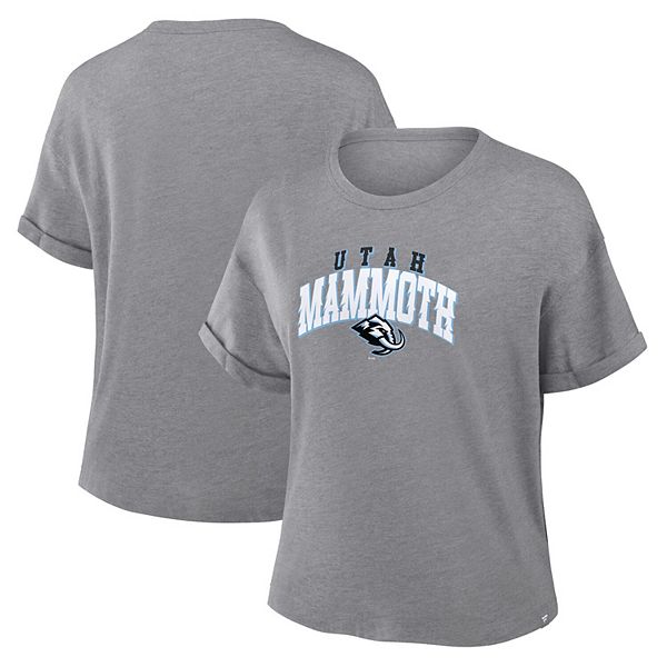 Женская футболка heather gray utah mammoth tribute tri-blend boxy Fanatics
Женская футболка heather gray utah mammoth tribute tri-blend boxy Fanatics