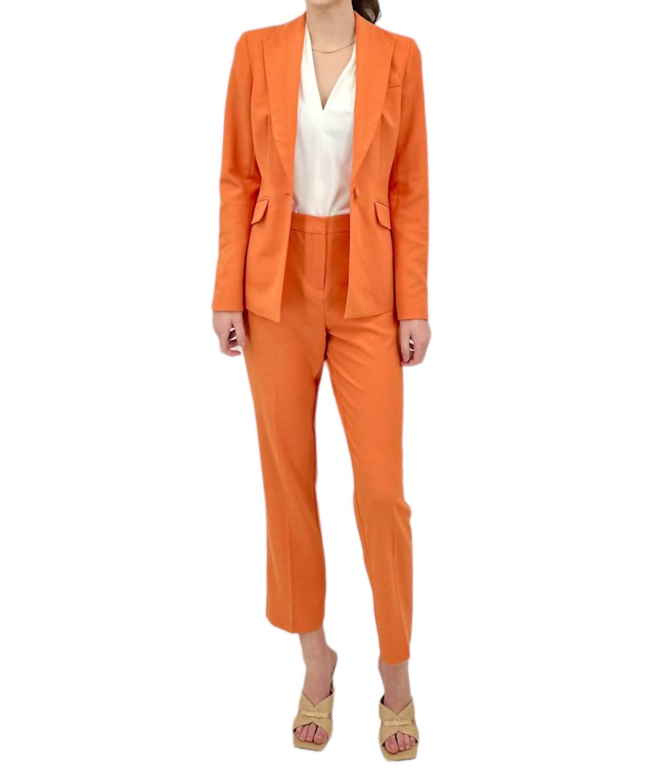 Узкие брюки в оранжевом цвете Iris Setlakwe
Узкие брюки в оранжевом цвете Iris Setlakwe