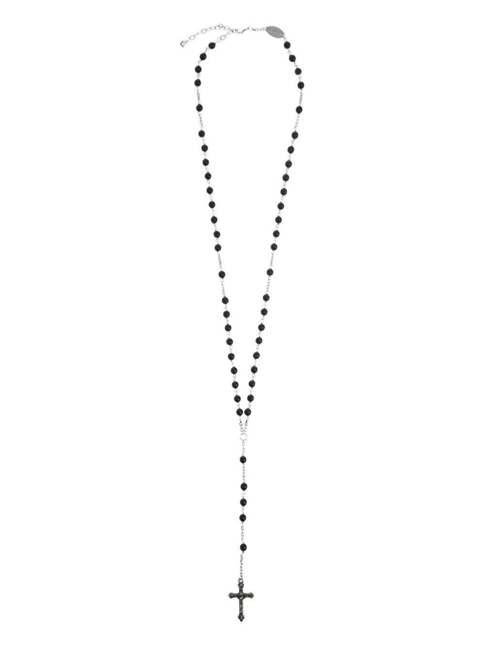 Ожерелье из бисера с подвеской-крестом DSQUARED2, черный
Ожерелье из бисера с подвеской-крестом DSQUARED2, черный