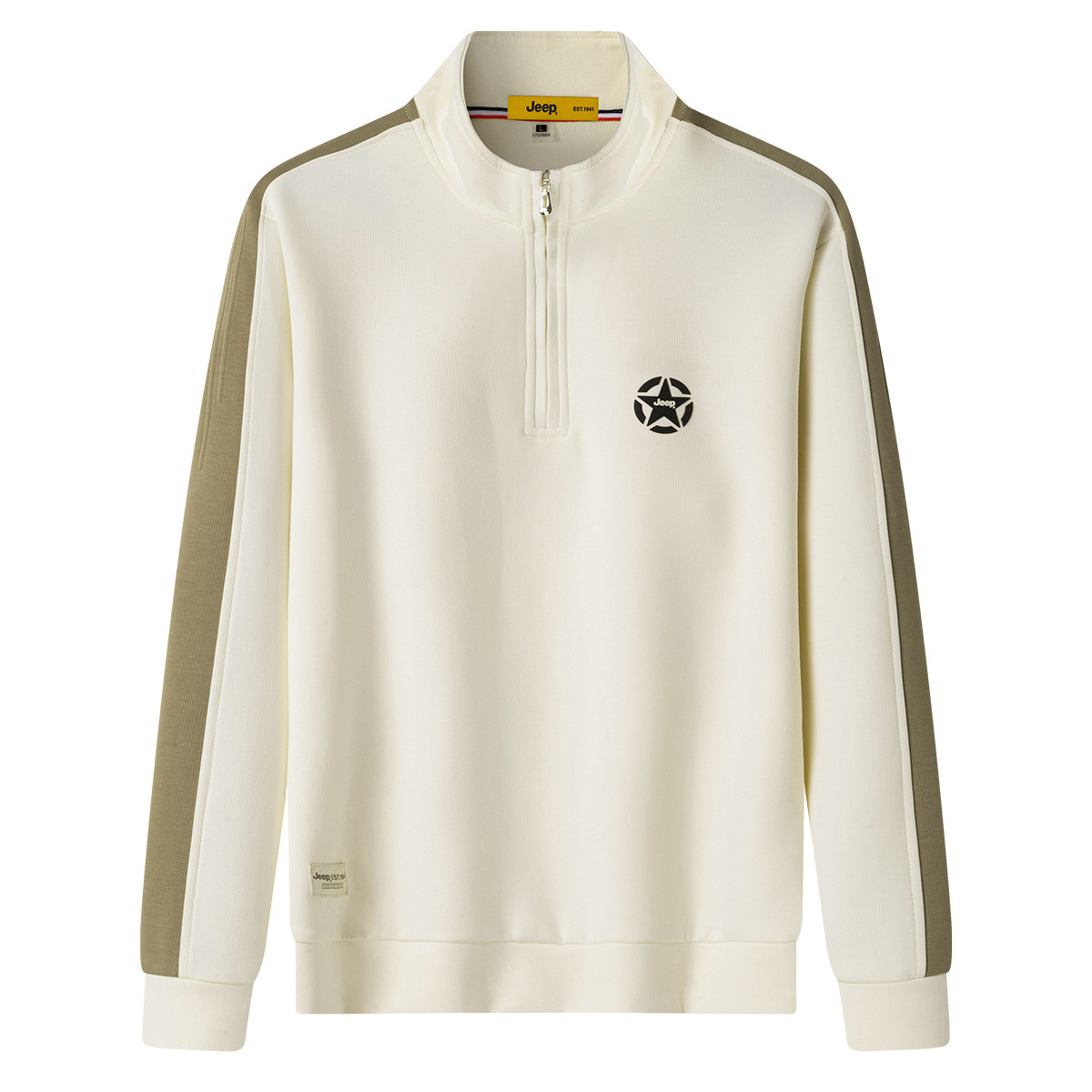 Свитшот мужской Jeep, Хаки 
Свитшот мужской Jeep, Хаки