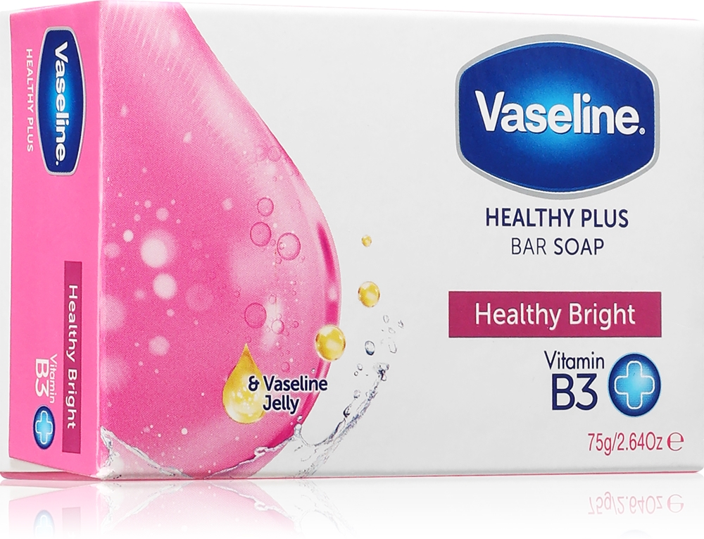 Здоровое яркое кусковое мыло Vaseline, 75 гр
Здоровое яркое кусковое мыло Vaseline, 75 гр