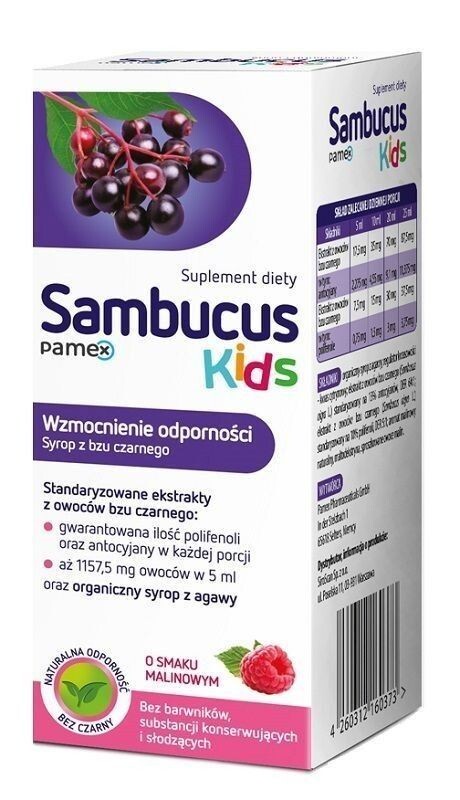 Sambucus Kids иммуномодулятор, 120 ml
Sambucus Kids иммуномодулятор, 120 ml