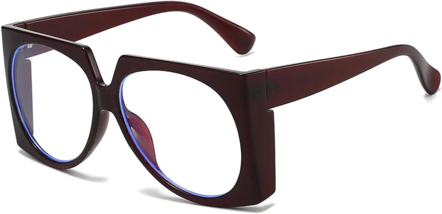 Винтажные большие солнцезащитные очки неправильной формы для женщин и мужчин в стиле панк, популярные, в крупной оправе, роскошные, с защитой от УФ-излучения UV400 TYUVIVO, Brown Clear
Винтажные большие солнцезащитные очки неправильной формы для женщин и мужчин в стиле панк, популярные, в крупной оправе, роскошные, с защитой от УФ-излучения UV400 TYUVIVO, Brown Clear