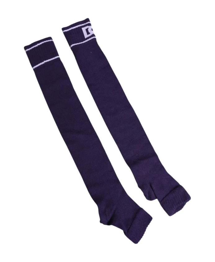 Фиолетовые носки с открытым носком и логотипом DG Dolce & Gabbana, фиолетовый
Фиолетовые носки с открытым носком и логотипом DG Dolce & Gabbana, фиолетовый