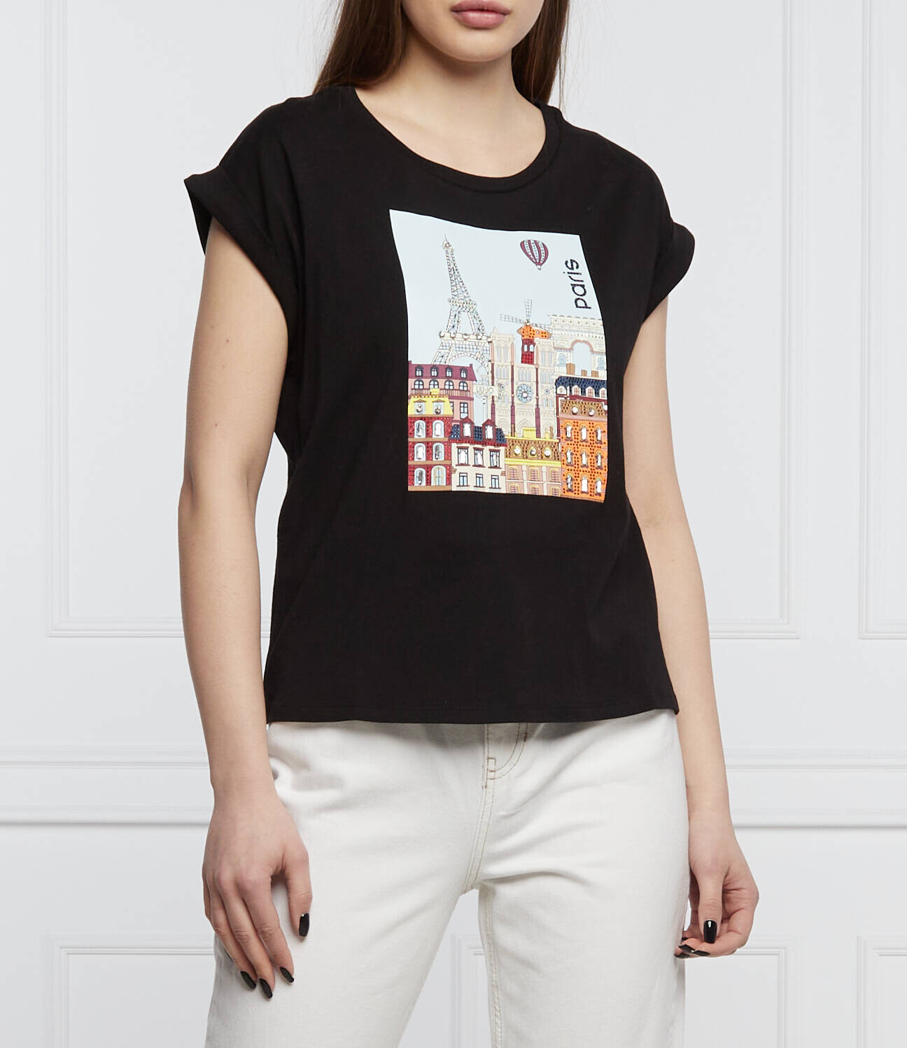 Футболка Liu Jo regular fit, черный
Футболка Liu Jo regular fit, черный