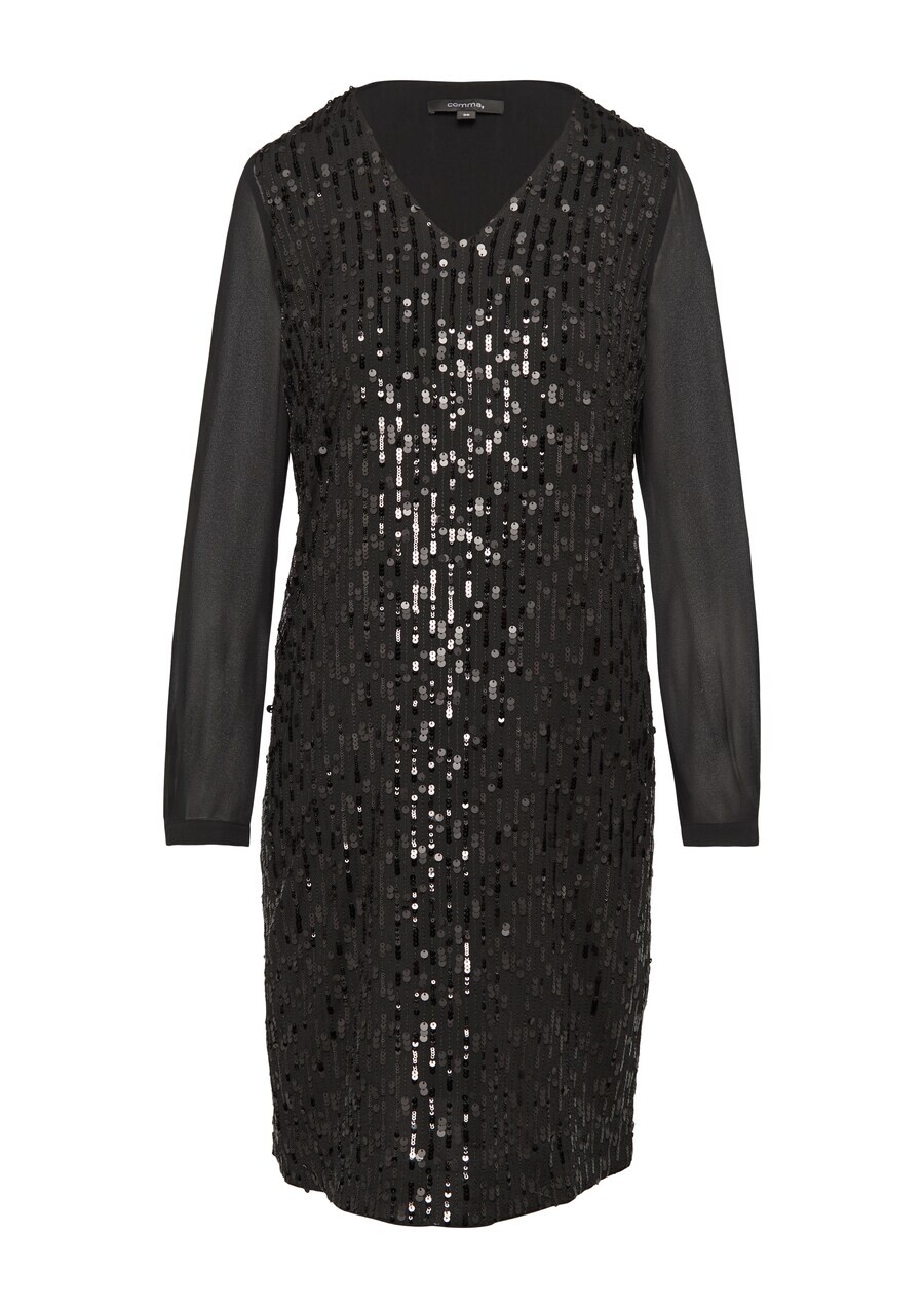 Мини платье COMMA Dress, черный
Мини платье COMMA Dress, черный