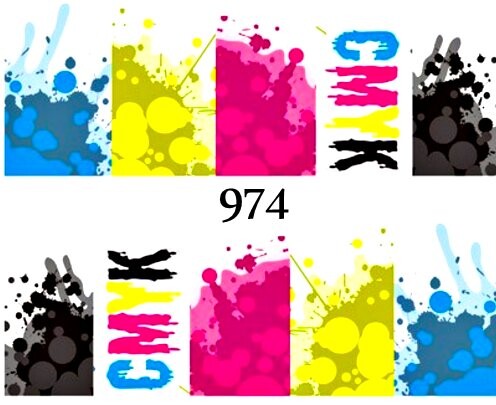 Водные наклейки для ногтей - №974, Raisin
Водные наклейки для ногтей - №974, Raisin