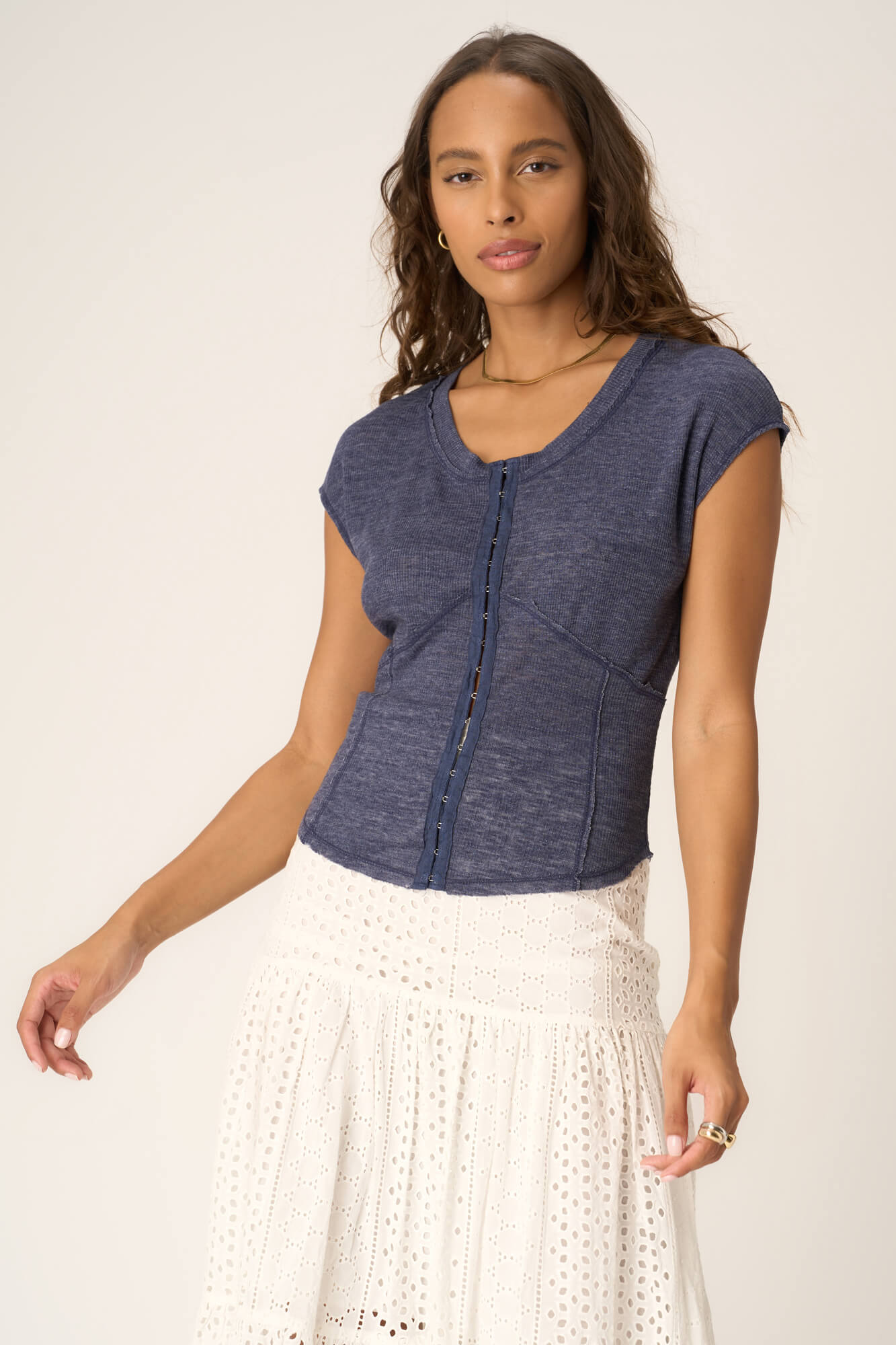 Текстурированная футболка с рубчиком Hooked On You PROJECT SOCIAL T, темно-синий
Текстурированная футболка с рубчиком Hooked On You PROJECT SOCIAL T, темно-синий