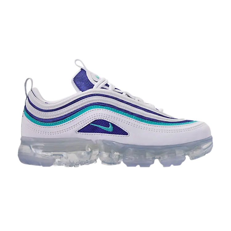 Кроссовки Nike Air VaporMax 97 GS 'White Indigo Burst', белый
Кроссовки Nike Air VaporMax 97 GS 'White Indigo Burst', белый
