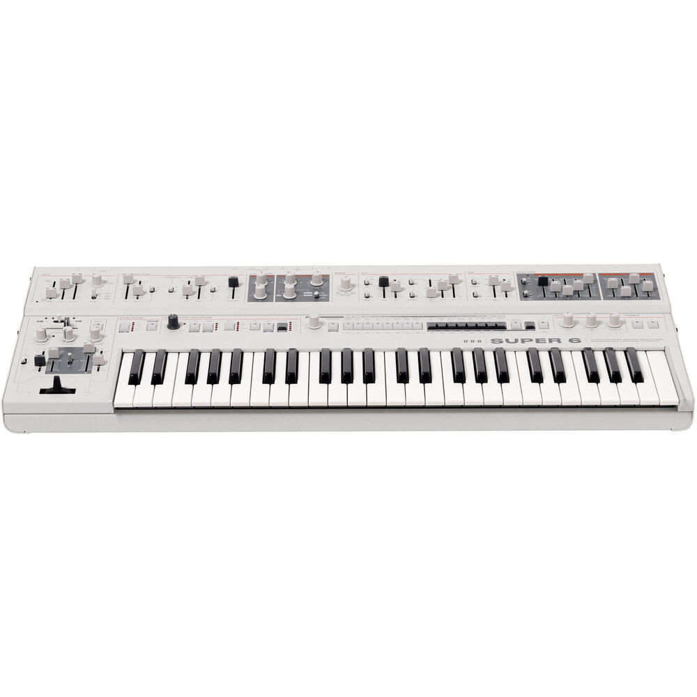 Синтезатор UDO Audio Super 6 SUPER 6 KEYBOARD (WHITE, LIMITED EDITION
Синтезатор UDO Audio Super 6 SUPER 6 KEYBOARD (WHITE, LIMITED EDITION