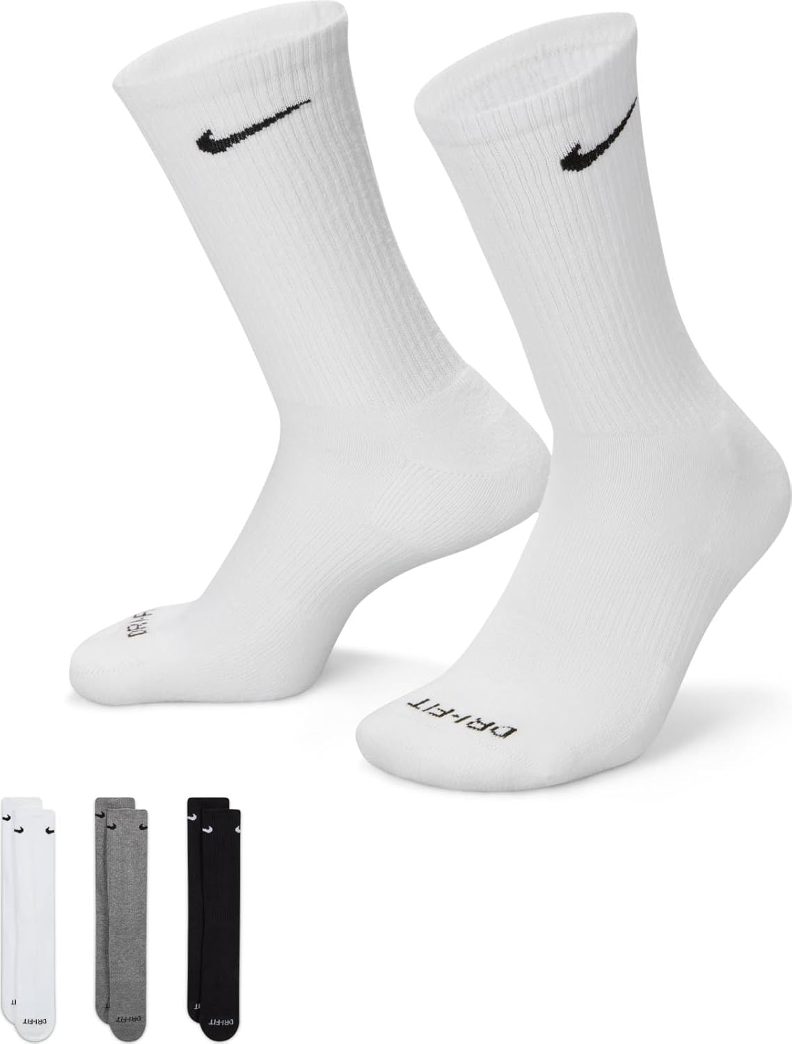 Мужские тренировочные носки Nike Everyday Plus с амортизацией, Multi-Colour.
Мужские тренировочные носки Nike Everyday Plus с амортизацией, Multi-Colour.