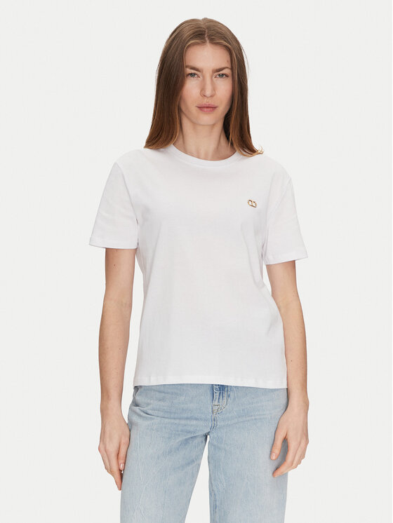 Футболка обычного кроя 251TP2074 Twinset, белый
Футболка обычного кроя 251TP2074 Twinset, белый