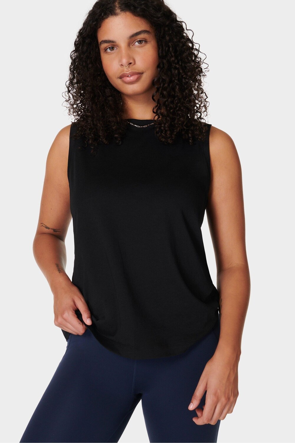 Базовая майка без рукавов Sweaty Betty, черный
Базовая майка без рукавов Sweaty Betty, черный