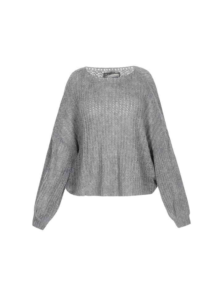 DreiMaster Женский свитер серого меланжевого цвета
DreiMaster Женский свитер серого меланжевого цвета