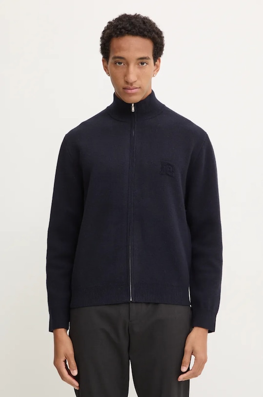 Шерстяной кардиган POVAL Nanushka, темно-синий
Шерстяной кардиган POVAL Nanushka, темно-синий