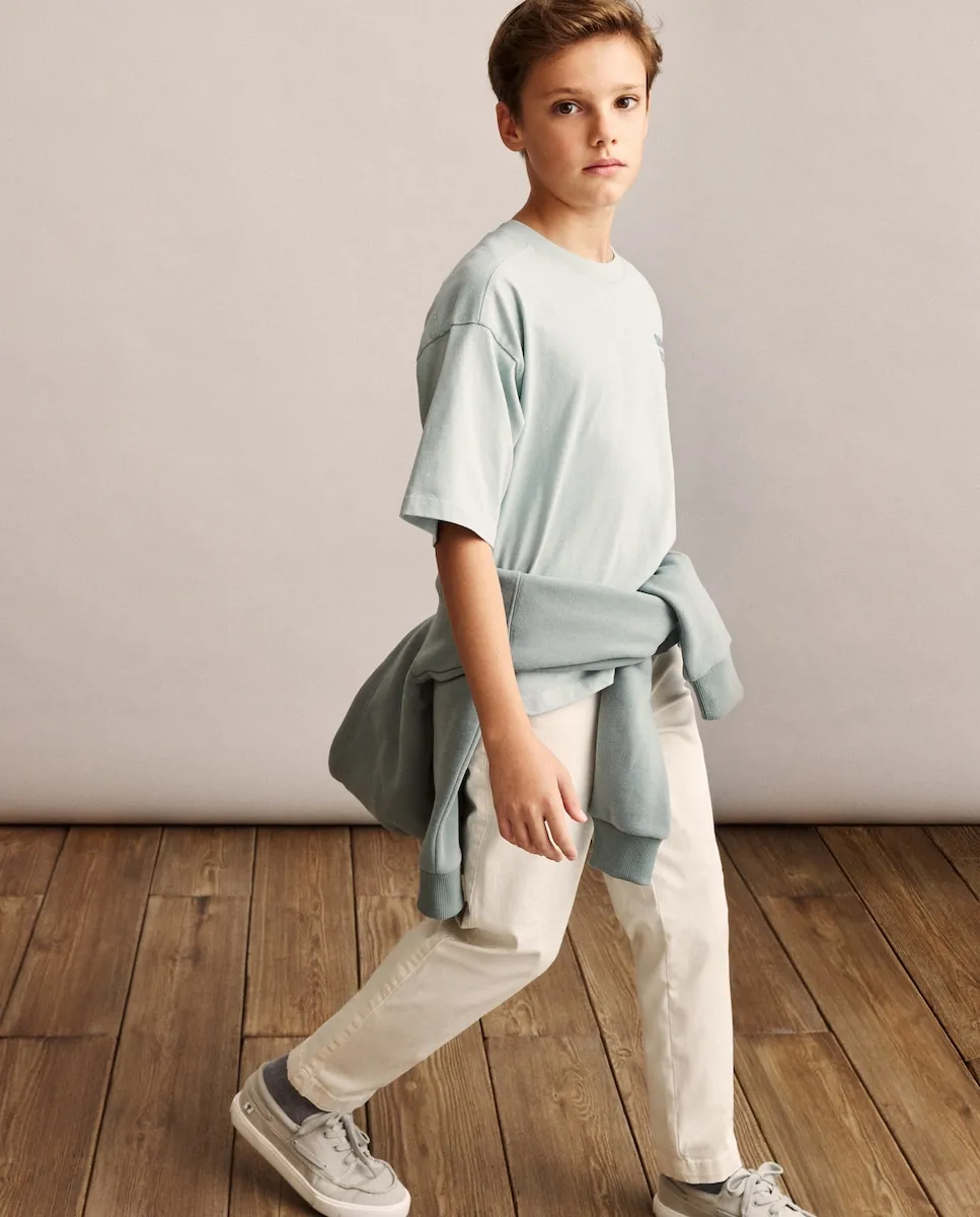 Детские брюки-чинос из промытого саржевого хлопка Coconut El Corte Inglés, бежево-серый
Детские брюки-чинос из промытого саржевого хлопка Coconut El Corte Inglés, бежево-серый