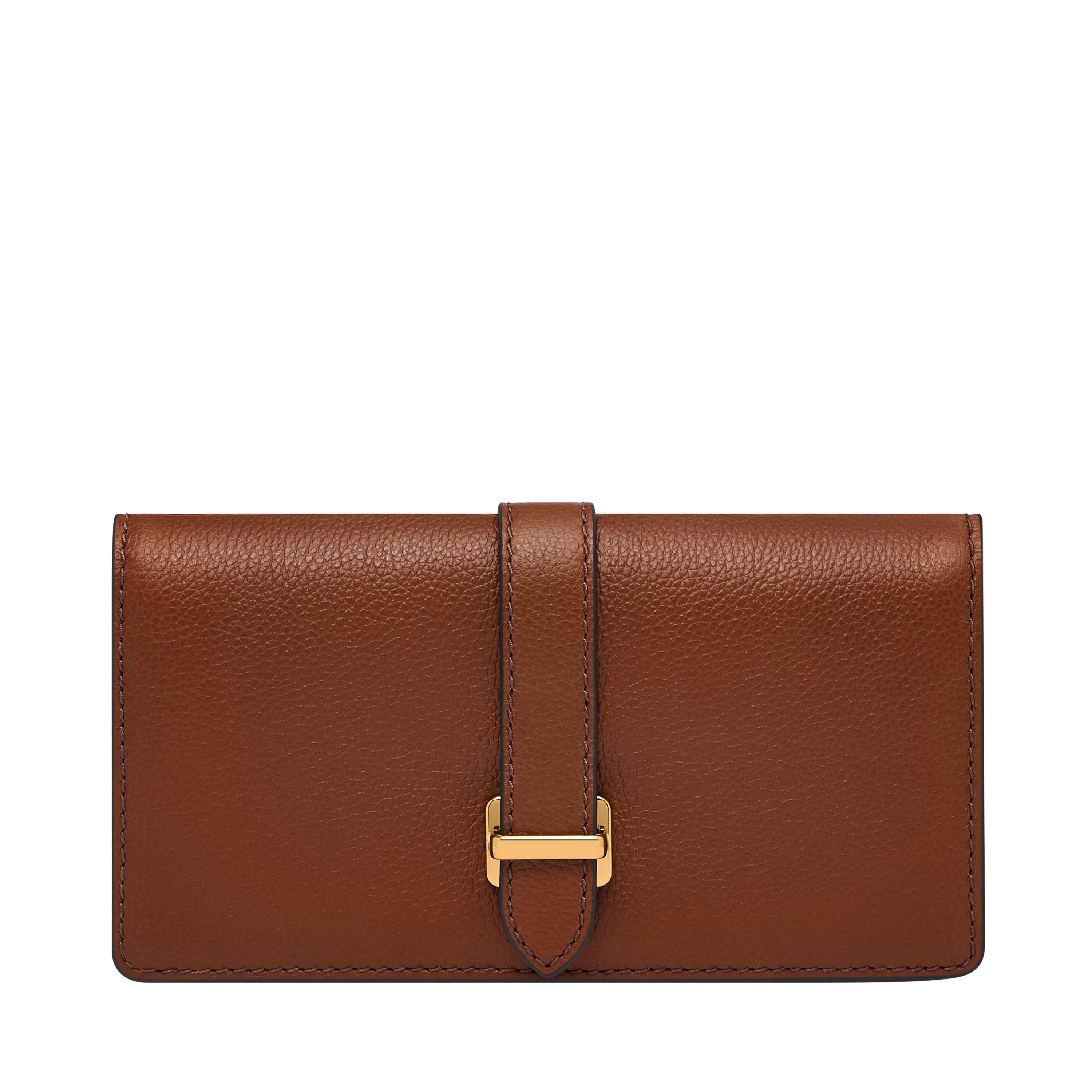 Fossil Женская сумка-кошелек из кожи Emery с большой застежкой в два сложения, коричневый
Fossil Женская сумка-кошелек из кожи Emery с большой застежкой в два сложения, коричневый