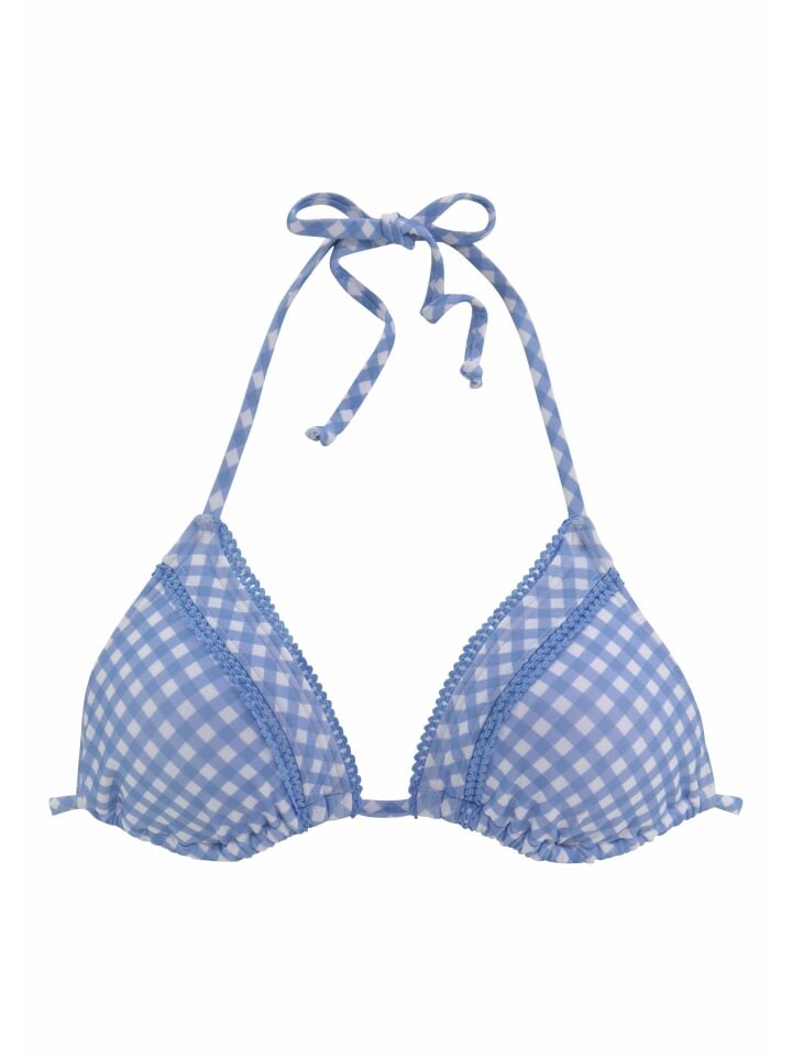 Верх бикини Buffalo, цвет hellblau/kariert
Верх бикини Buffalo, цвет hellblau/kariert