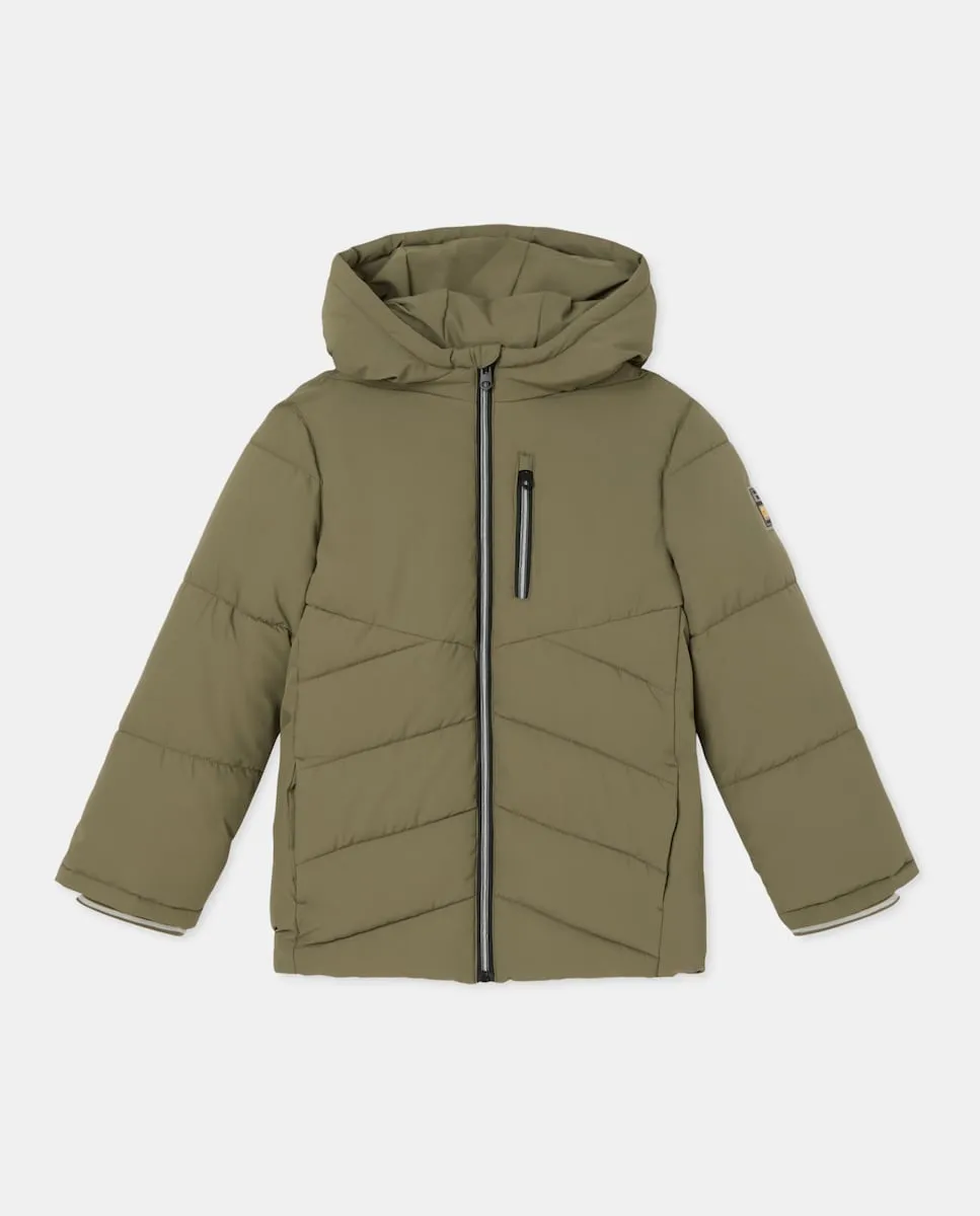 Гладкий пуховик с толстым детским декоративным стеганым узором Kids El Corte Inglés, зеленый
Гладкий пуховик с толстым детским декоративным стеганым узором Kids El Corte Inglés, зеленый