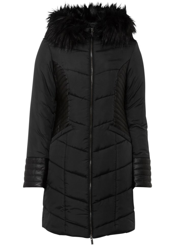 Стеганое пальто Bodyflirt, черный
Стеганое пальто Bodyflirt, черный