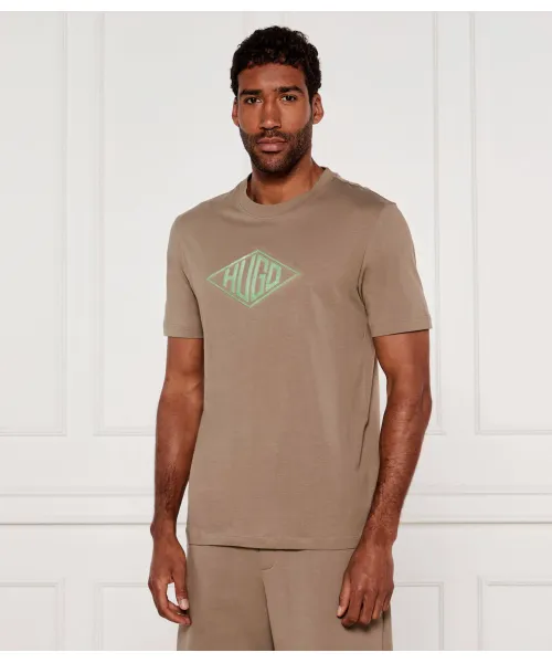 Футболка даленди Regular fit Hugo, бежевый
Футболка даленди Regular fit Hugo, бежевый