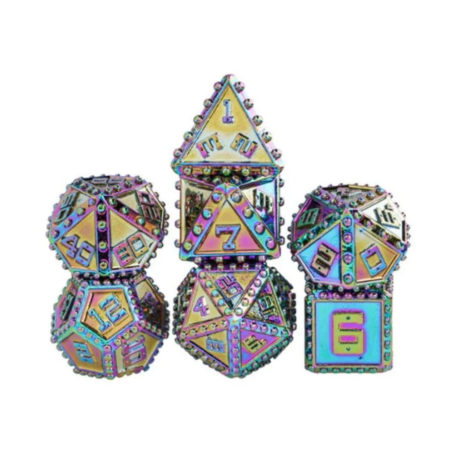 Полиэтиленовый комплект мистической бригандиновой брони (7), Dice Sets - Metal - Brigandine
Полиэтиленовый комплект мистической бригандиновой брони (7), Dice Sets - Metal - Brigandine