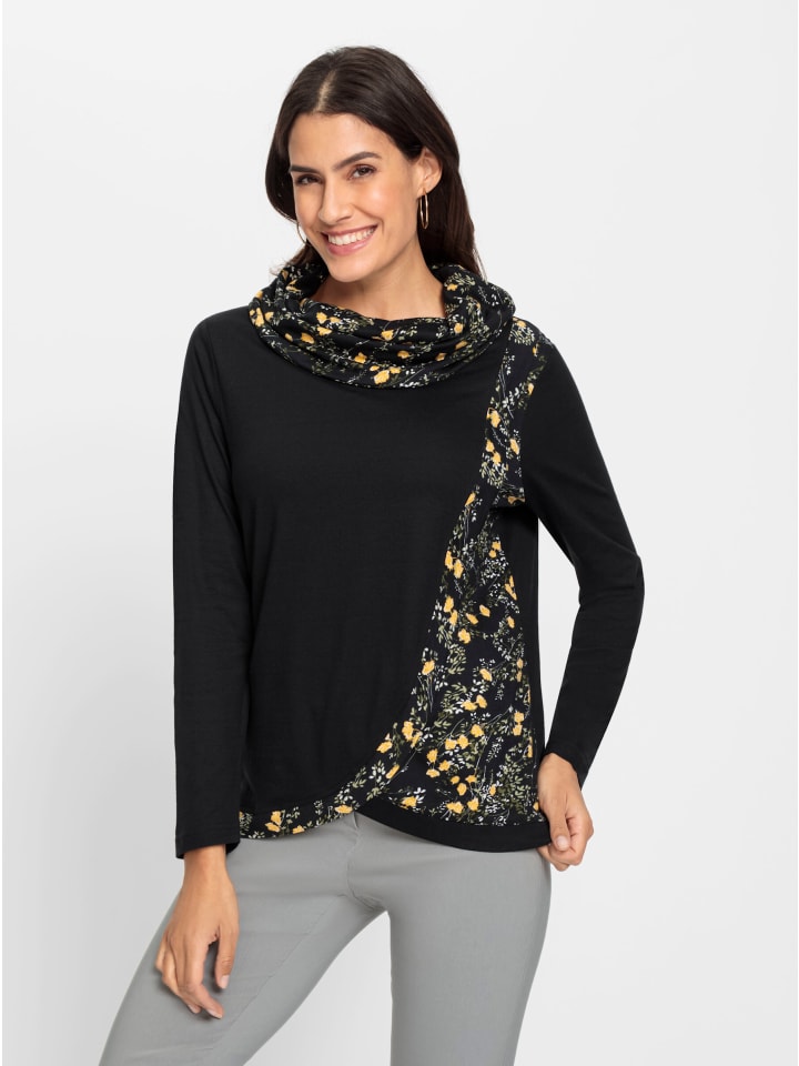 Рубашка с принтом черного и охристого цветов WITT WEIDEN
Рубашка с принтом черного и охристого цветов WITT WEIDEN