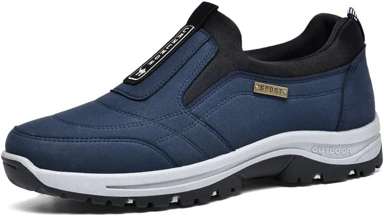 Мужские слипоны для ходьбы, легкие и комфортные дышащие лоферы, нескользящие туристические туфли Canemon, темно-синий
Мужские слипоны для ходьбы, легкие и комфортные дышащие лоферы, нескользящие туристические туфли Canemon, темно-синий