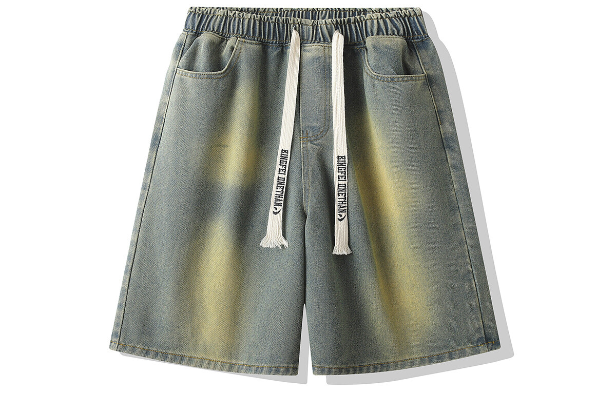 Bingfei Джинсовые шорты унисекс Ice Flying, Синий
Bingfei Джинсовые шорты унисекс Ice Flying, Синий