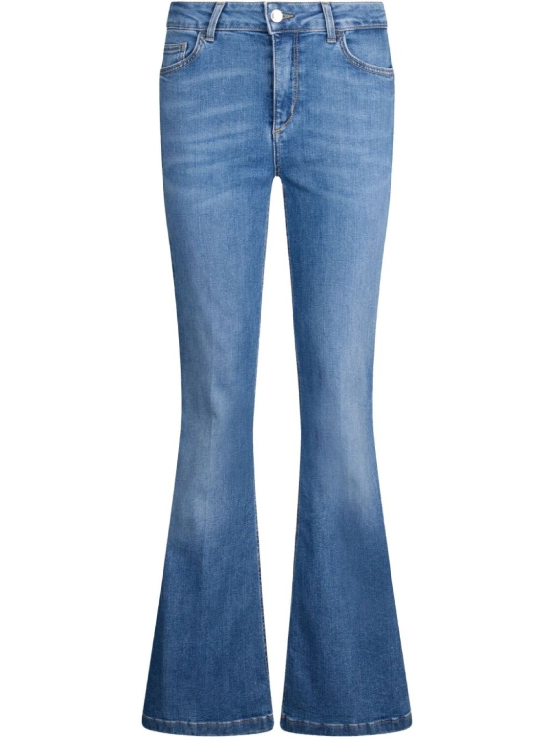 LIU JO Синие расклешенные джинсы, синий
LIU JO Синие расклешенные джинсы, синий