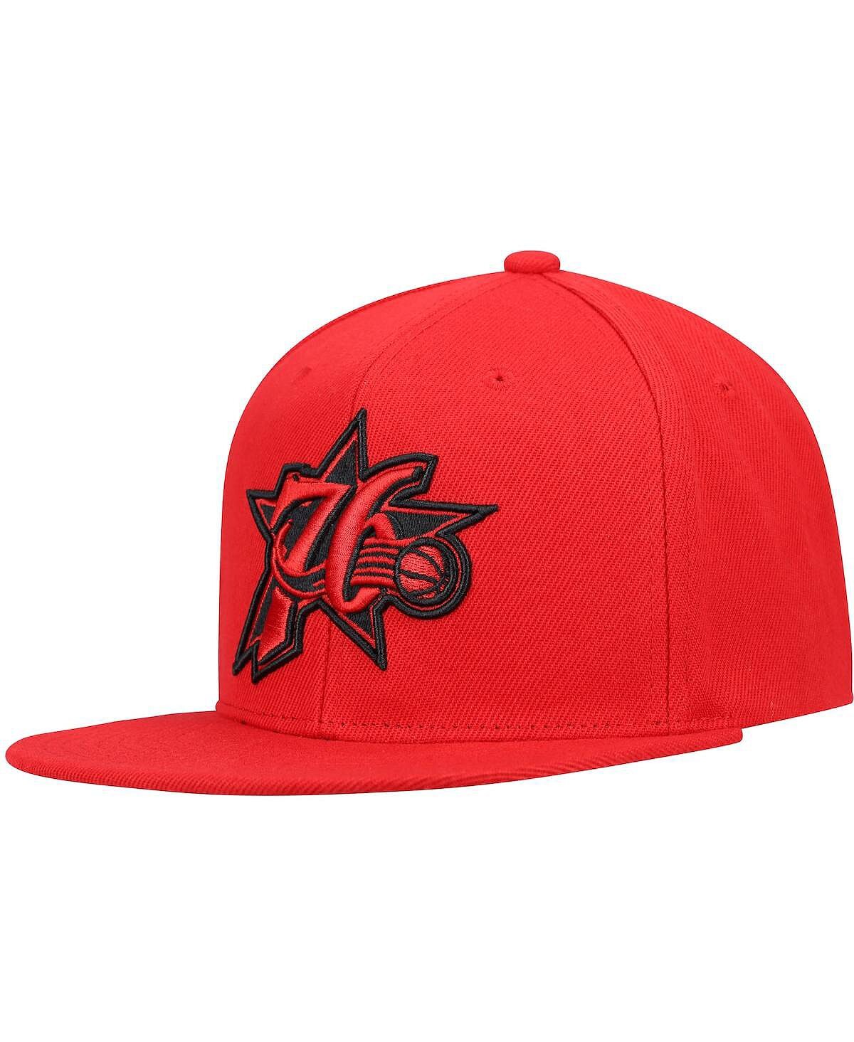 Мужская красная бейсболка Philadelphia 76ers из твердой древесины в тон с застежкой Snapback Mitchell & Ness
Мужская красная бейсболка Philadelphia 76ers из твердой древесины в тон с застежкой Snapback Mitchell & Ness