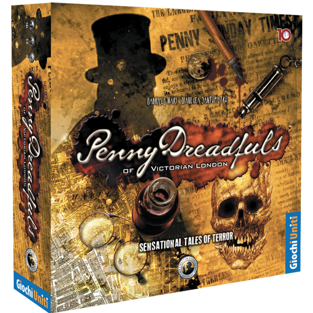 Настольная игра Giochi Uniti Penny Dreadfuls of Victorian London: Sensational Tales of Terror
Настольная игра Giochi Uniti Penny Dreadfuls of Victorian London: Sensational Tales of Terror