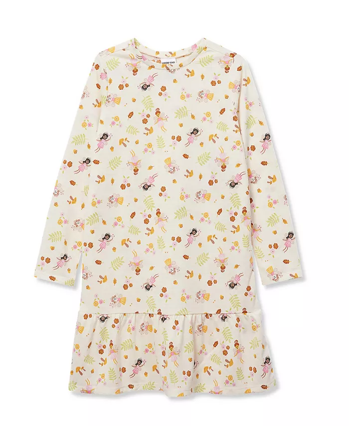 Детская ночная сорочка с длинными рукавами из джерси Lands' End, белый
Детская ночная сорочка с длинными рукавами из джерси Lands' End, белый