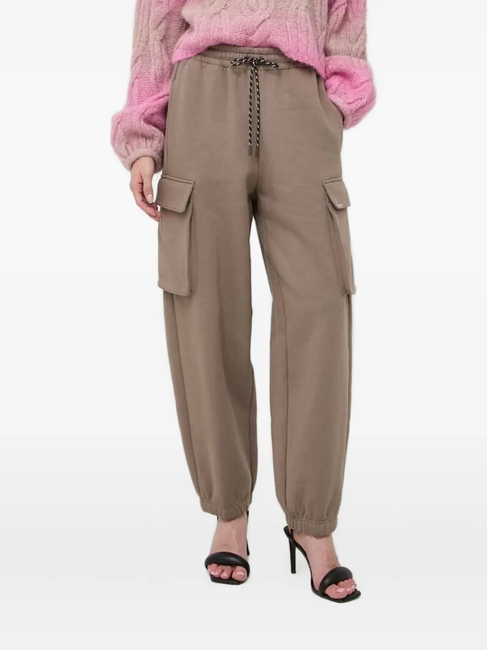 Джоггеры карго с вышитым логотипом Miss Sixty, коричневый
Джоггеры карго с вышитым логотипом Miss Sixty, коричневый