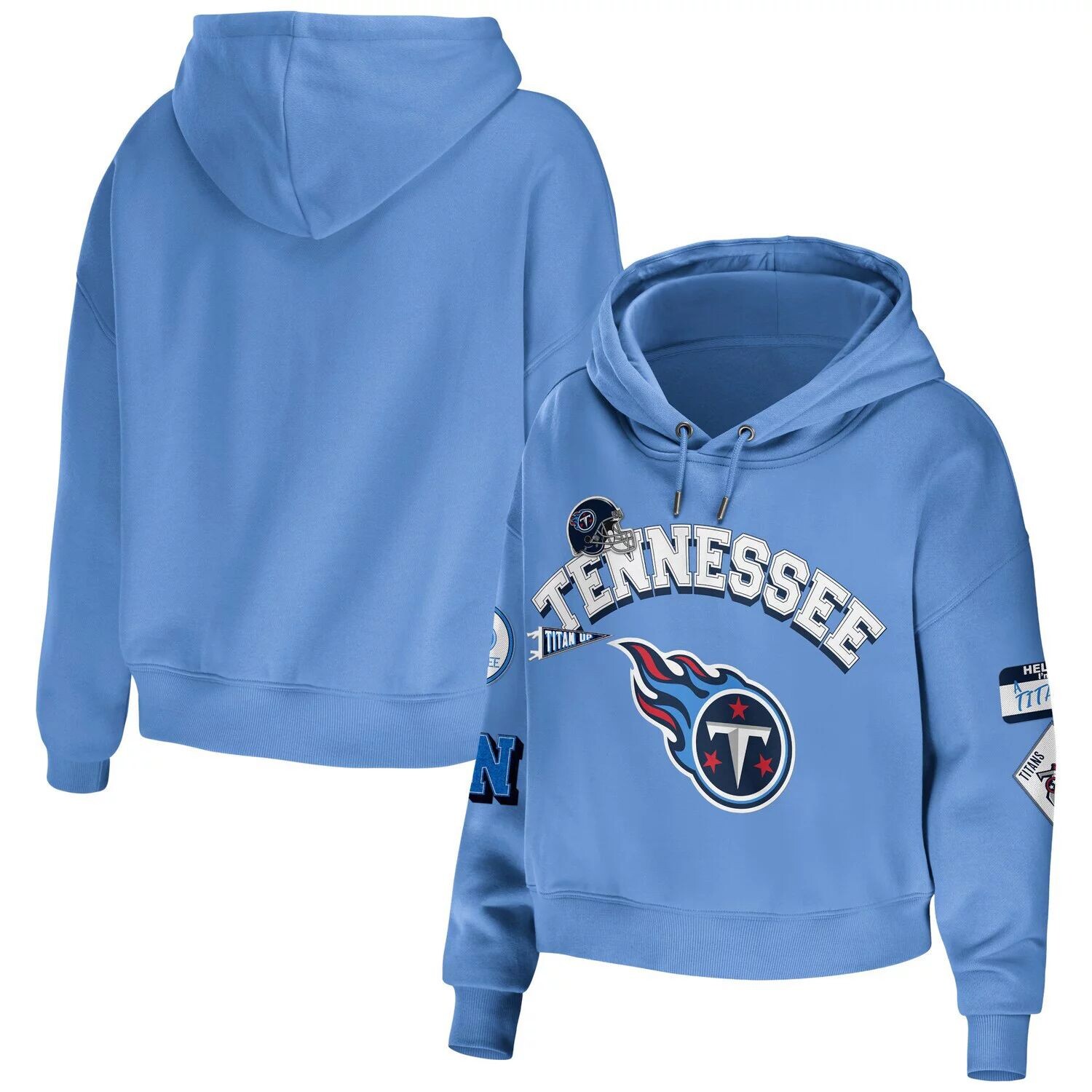 Женская WEAR by Erin Andrews Голубой укороченный пуловер Tennessee Titans больших размеров с капюшоном, Синий, Женская WEAR by Erin Andrews Голубой укороченный пуловер Tennessee Titans больших размеров с капюшоном
Женская WEAR by Erin Andrews Голубой укороченный пуловер Tennessee Titans больших размеров с капюшоном, Синий, Женская WEAR by Erin Andrews Голубой укороченный пуловер Tennessee Titans больших размеров с капюшоном