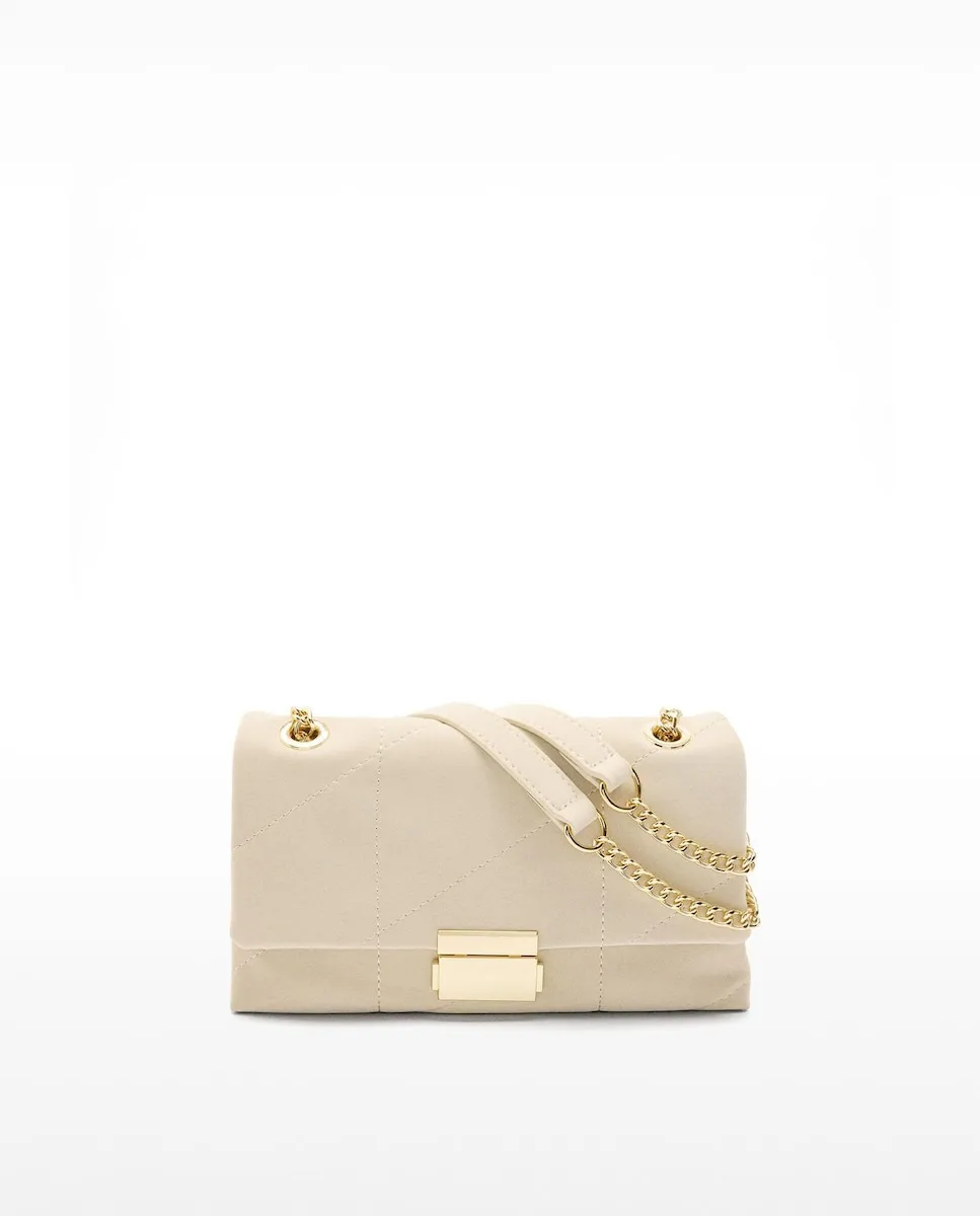 Сумка через плечо стеганая с клапаном и застежкой на пуговицу Parfois, пастельно-розовый
Сумка через плечо стеганая с клапаном и застежкой на пуговицу Parfois, пастельно-розовый