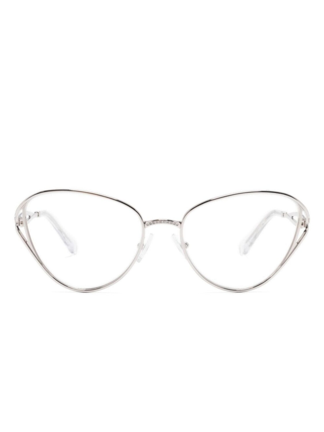 Очки с кристаллами Swarovski, серебряный
Очки с кристаллами Swarovski, серебряный