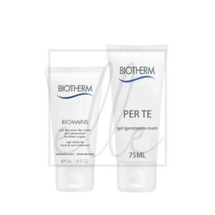 Набор Biomains Anti-Dessicant Fortifying Nails Duo Kit Biotherm 
Набор Biomains Anti-Dessicant Fortifying Nails Duo Kit Biotherm