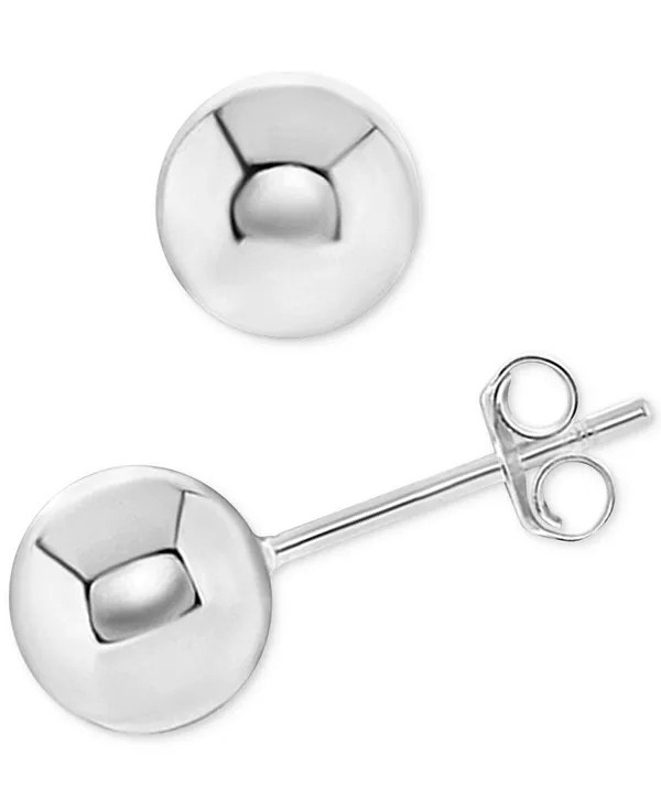Серьги-Гвоздики с полированными шариками из стерлингового серебра, созданные для Macy's Giani Bernini, silver
Серьги-Гвоздики с полированными шариками из стерлингового серебра, созданные для Macy's Giani Bernini, silver